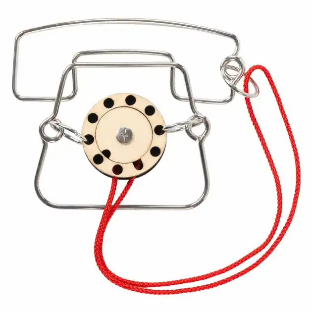 Beperkt Aanbod Metal Telephone Breinpuzzel