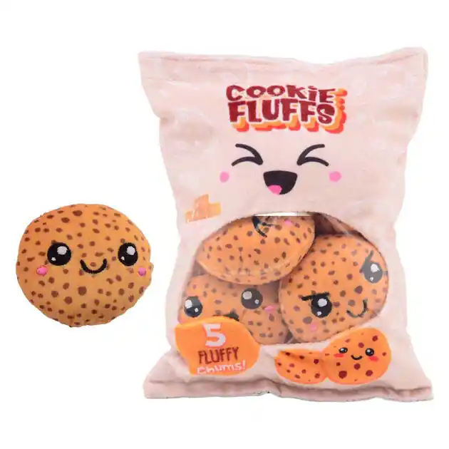 Speciale Aanbieding Pluche Snack Zakje - Cookie Fluffs