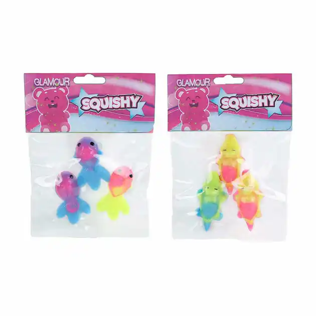 Actieprijs Glamour Squishy, 3st.