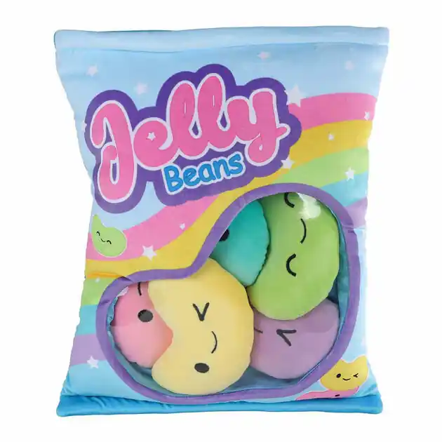 Veilige Betaling Fluffy Menu Pluche Jelly Beans, 32cm