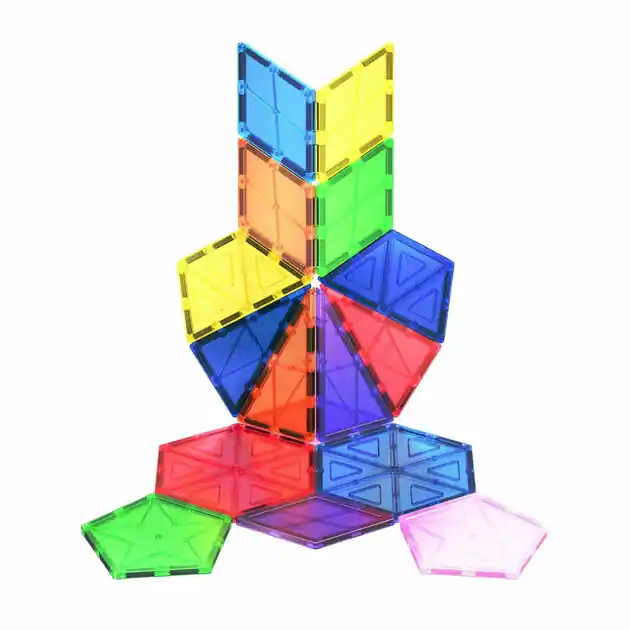 PicassoTiles Geometry - Magnetische Bouwtegels, 16dlg. Nieuw