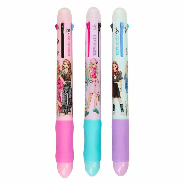 TOPModel Uitgumbare Gelpen met 4 Kleuren Goedkoop