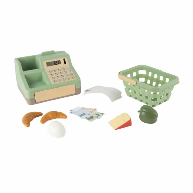 Dantoy Kassa met Winkelmandje en Accessoires Lage Kosten