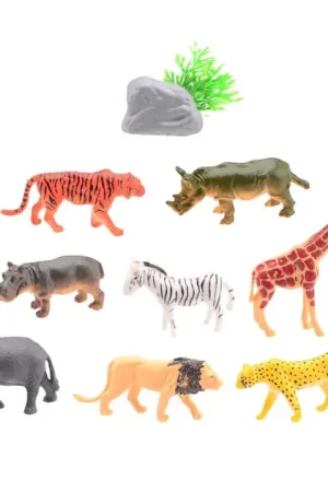 Animal World - Wilde Dieren Speelset, 10dlg. Tijdelijk Beschikbaar