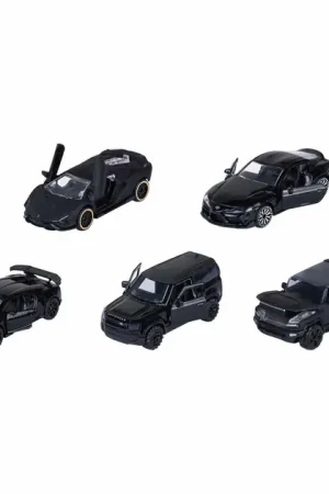Majorette Black Edition Die-cast Voertuigen, 5dlg. Must-Have