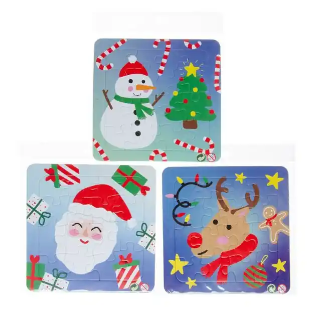 Mini Puzzeltje Kerst, 16st. Koop Vandaag