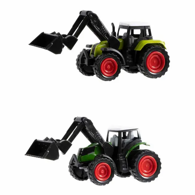 Laatste Kans Metalen Tractor met Voorlader