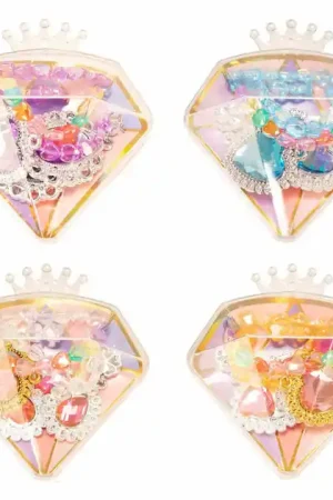 Diamant Opbergdoosje met Sieraden, 7dlg Aanbieding