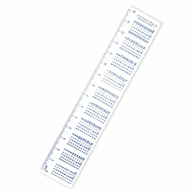Merkproduct Liniaal met de Tafels