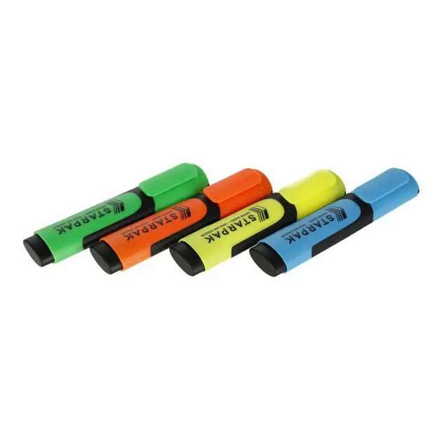 Markeerstiften, 4 stuks. Koopje