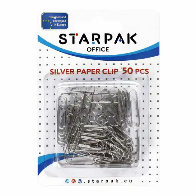 Finale Uitverkoop Paperclip Zilver 28mm, 50st.