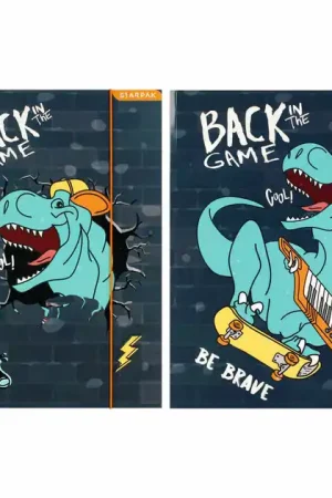 Nu Kopen Map met Elastiek A4 Skate Dino