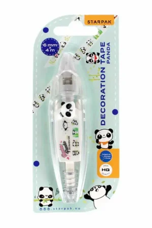 Decoratieve Tape Panda, 6mmx4m Actieprijs