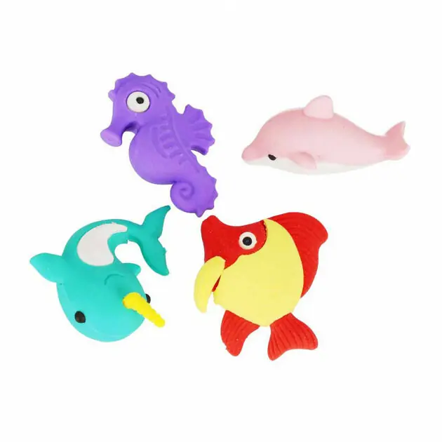 Gum 3D Puzzel Vissen, 4st. Favoriet