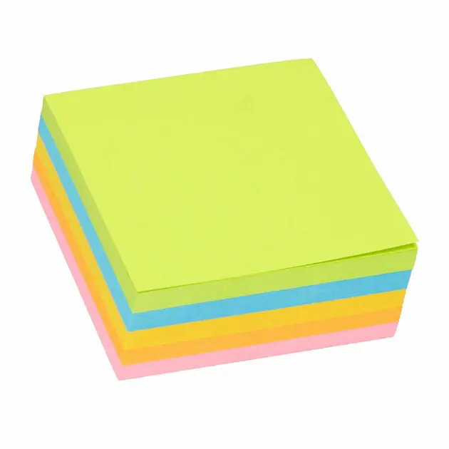 Gereduceerde Prijs Gekleurde Plaknotities 85x85mm