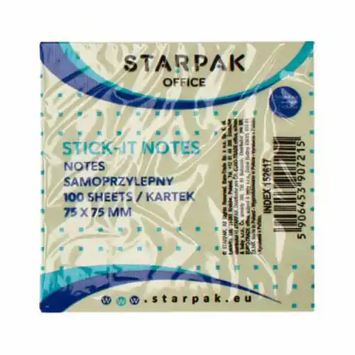 Nieuw Plaknotities 76x76mm 100 vellen