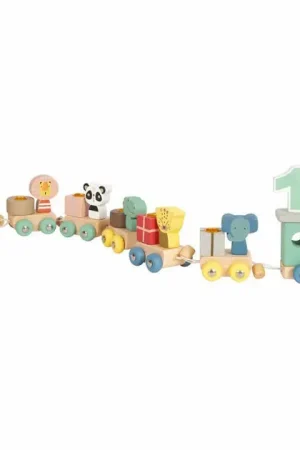 Beste Prijs Small Foot - Houten Verjaardagtrein met Dieren