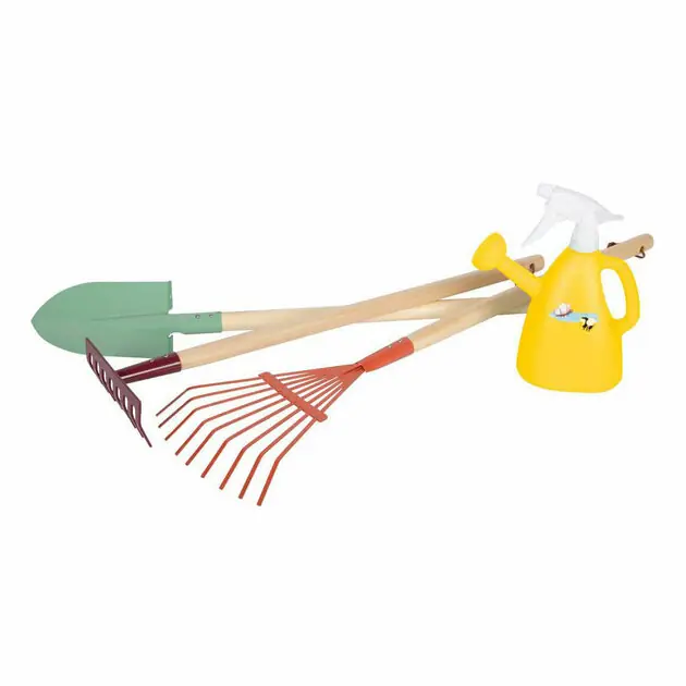 Small Foot - Tuingereedschapset met Gieter "Tiny Garden", 4dlg. Seizoensaanbieding