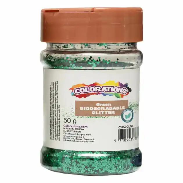 Nu Kopen Colorations - Biologisch Afbreekbare Glitter Groen - 50g