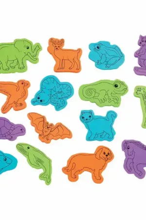 Colorations - Dierenskeletten Stempels, 15st. Shop Nu