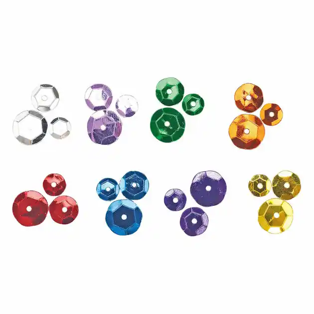 Colorations - Pailletten Set, 240 Gram Hete Deal