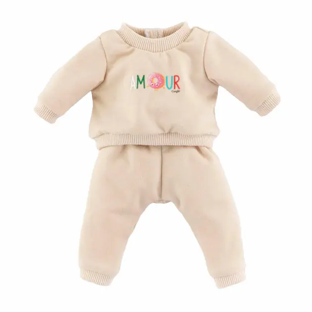 Corolle Beige Trainingspak voor Babypop, 30cm Gereduceerde Prijs