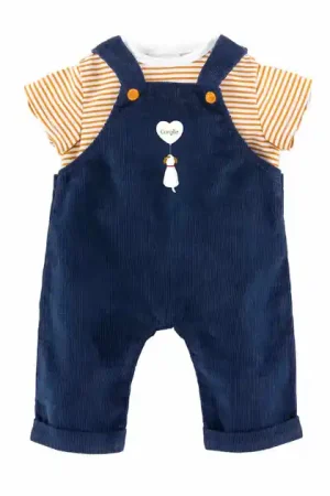 Weekendaanbieding Corolle T-Shirt en Marineblauw Overall, 30cm