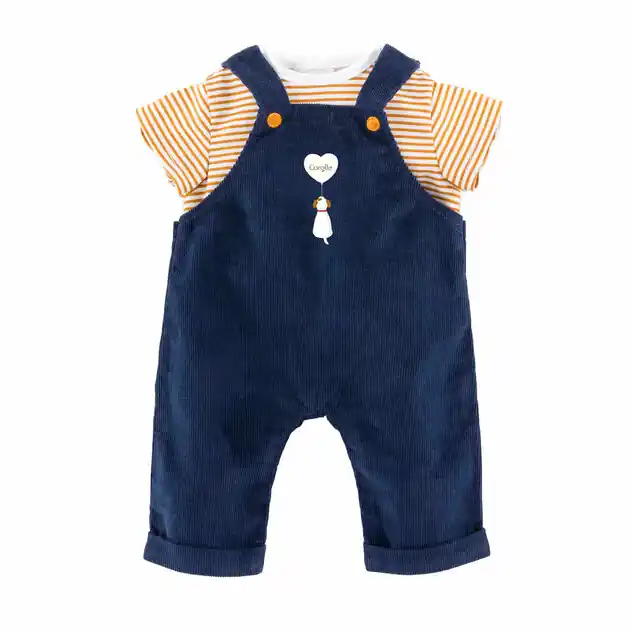 Weekendaanbieding Corolle T-Shirt en Marineblauw Overall, 30cm