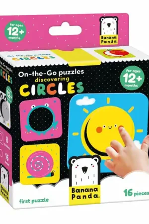 Banana Panda - On-the-Go Puzzel Ontdek Cirkels - 16st. Express Levering