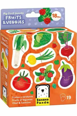 Uitverkoop Banana Panda - Mijn Eerste Puzzels Fruit & Groenten, 19st.