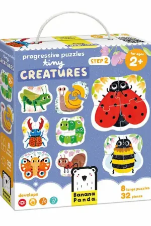 Banana Panda - Kleine Insecten - 8 puzzels Beste Prijs