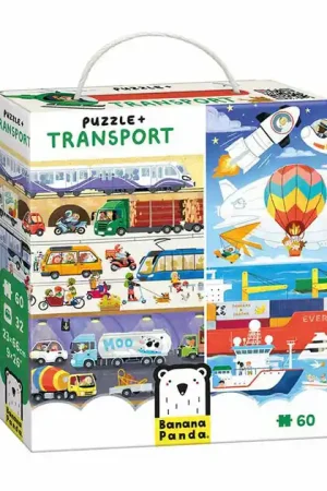Banana Panda - Puzzel Transport - 24st. Gecertificeerd