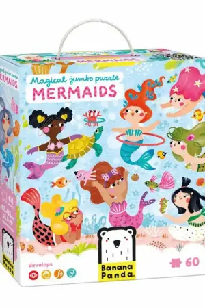 Express Levering Banana Panda - Magical Jumbo Puzzel Zeemeerminnen - 60st.