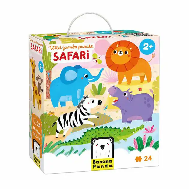 Banana Panda - Wild Jumbo Puzzel Safari - 24st. Koopje