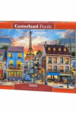 Castorland Legpuzzel Streets of Paris, 500st. Veilige Betaling
