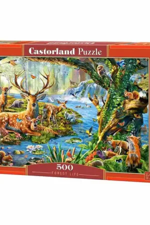 Castorland Legpuzzel Forest Life, 500st. Populair