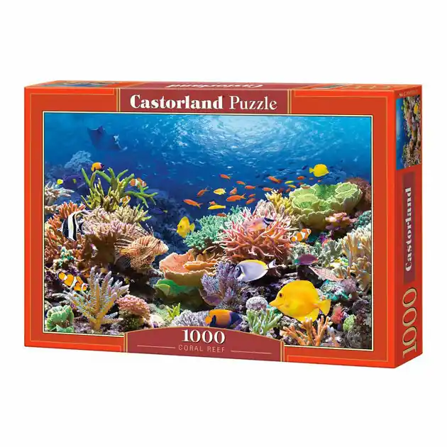 Flitsaanbieding Castorland Legpuzzel Coral Reef Fishes, 1000st.