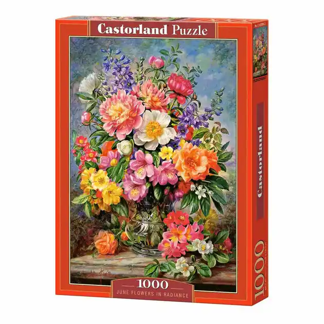 Castorland Legpuzzel June Flowers in Radiance, 1000st. Voordeelprijs