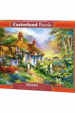Castorland Legpuzzel Forrest cottage, 3000st. Laatste Kans