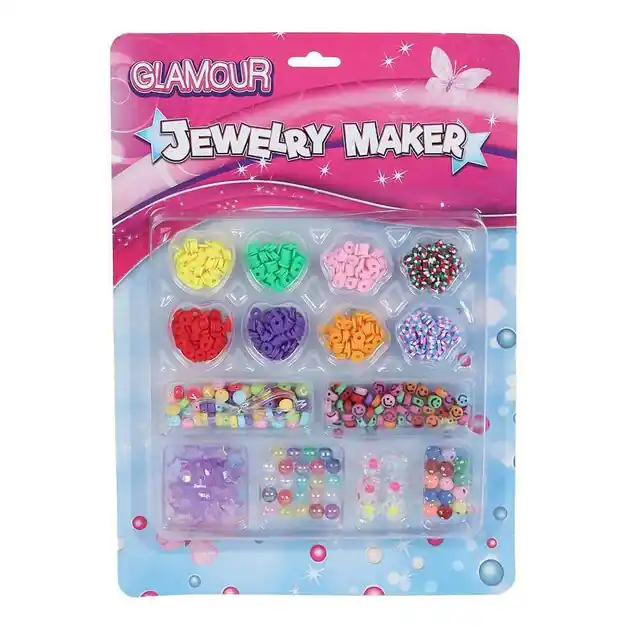 Glamour Kralenset met Draad Op = Op