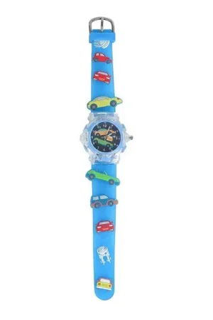 Analoog Horloge met Licht Voertuigen - Blauw Rechtstreeks Van De Fabrikant