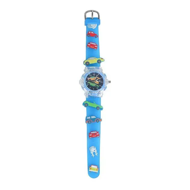 Analoog Horloge met Licht Voertuigen - Blauw Rechtstreeks Van De Fabrikant