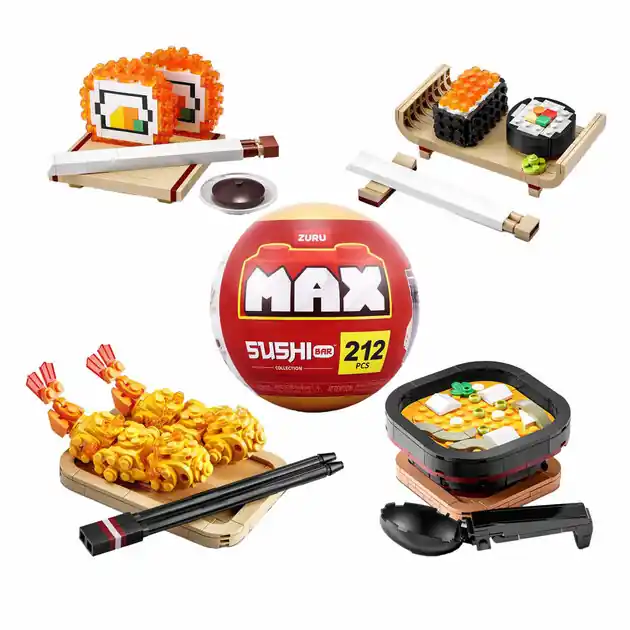 Koop Vandaag ZURU Max Premium Sushi - Bouwspeelset in Verrassingsbal