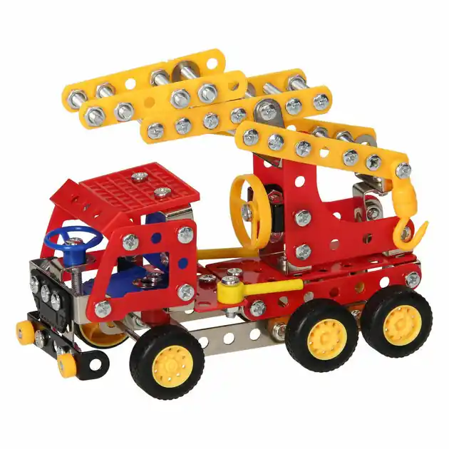 Favoriet Metalen Bouwpakket Brandweer Ladderwagen, 206dlg.