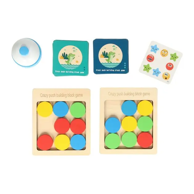 Houten Schuifpuzzel Duel met Bel Spel Aanbieding