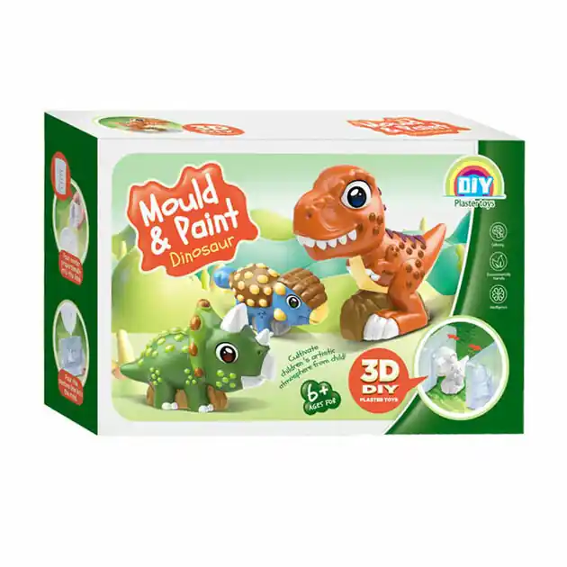 Gieten & Schilderen Dino 3D Favoriet