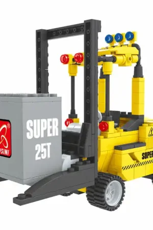 Betaalbaar Bouwset Constructie Heftruck - 195dlg.