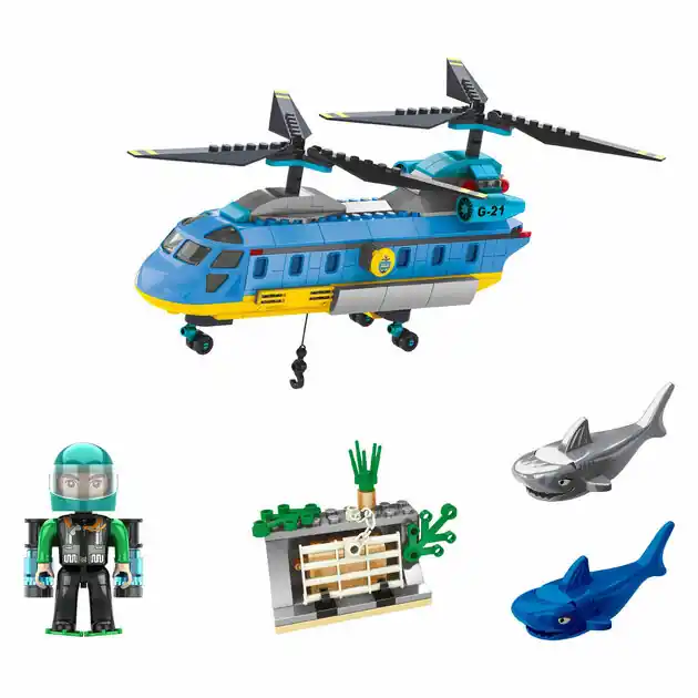 Speciale Aanbieding Bouwset Poolmissie Onderwater Missie - 344dlg.