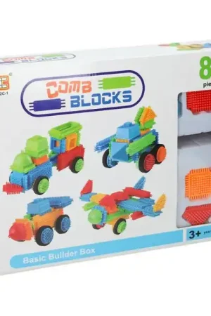 Flitsaanbieding Bristle Bouwblokken, 80dlg.