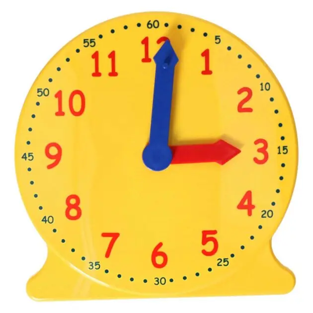 Merkproduct Leren Klokkijken - 30cm